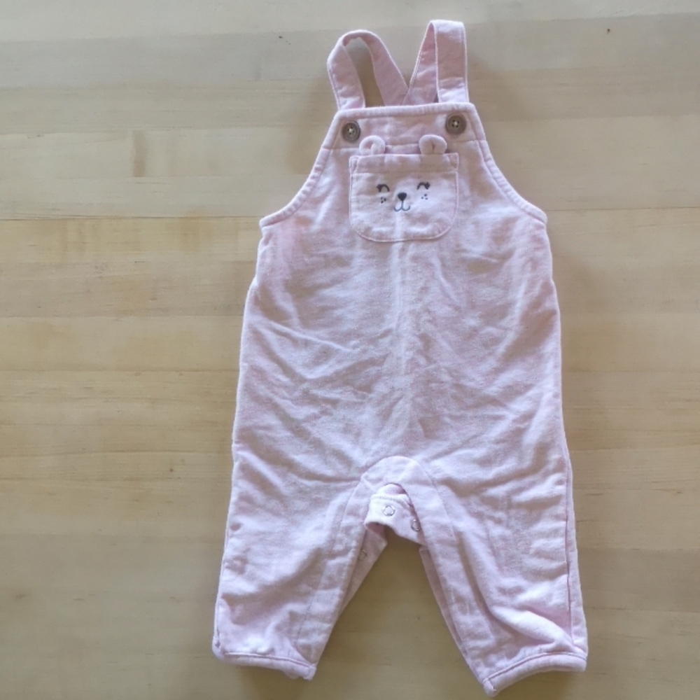Baby Girl Cotton/ Polyester Overalls - 6 Months